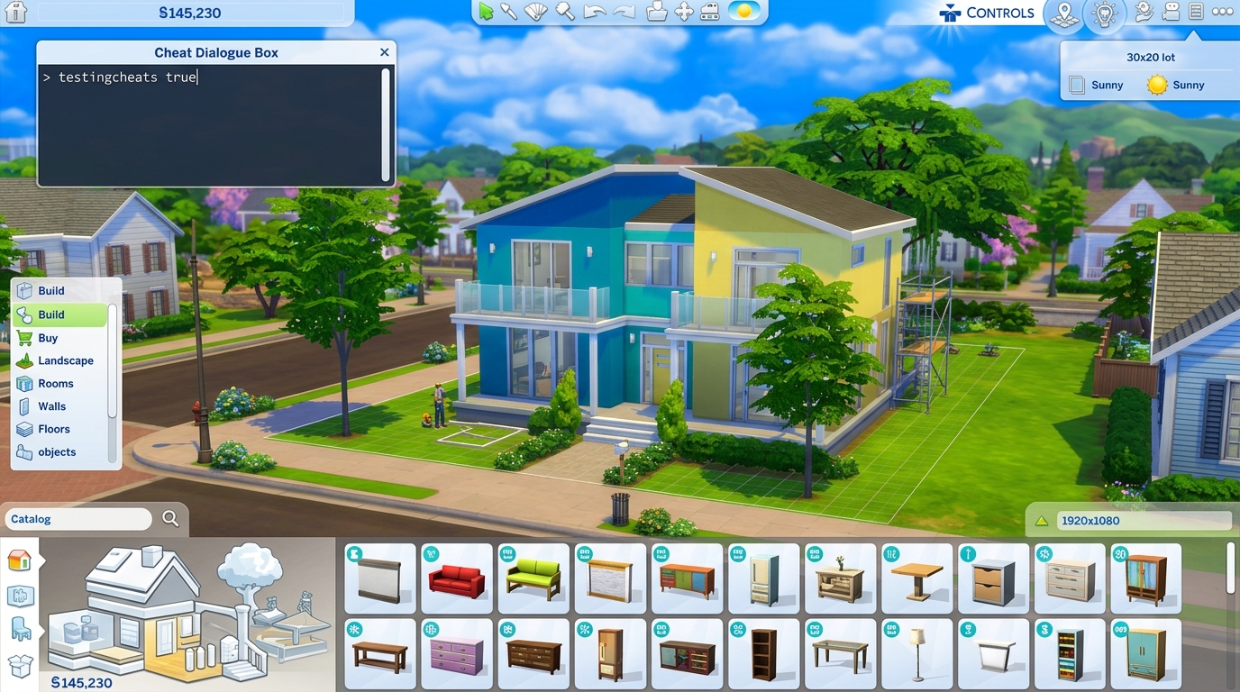 The Sims 4: Best Cheats to Use in Build Mode