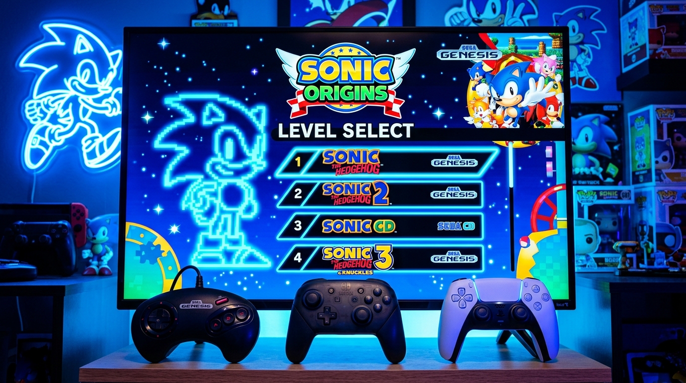 Sonic Origins: Cheat Codes
