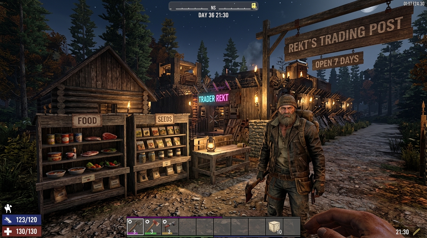 7 Days To Die: Complete Trader Guide – Locations, Specialties & Missions