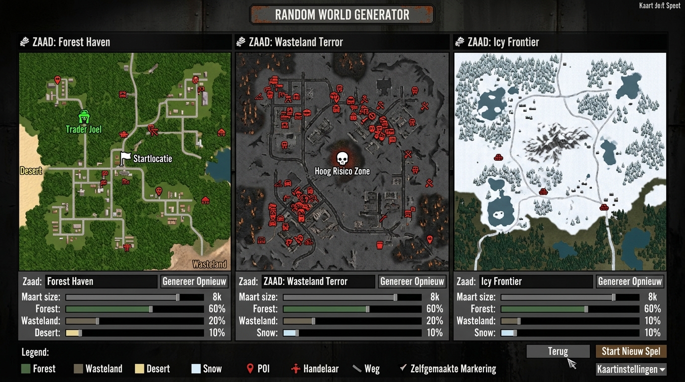 De 7 Beste Map Seeds Voor 7 Days To Die