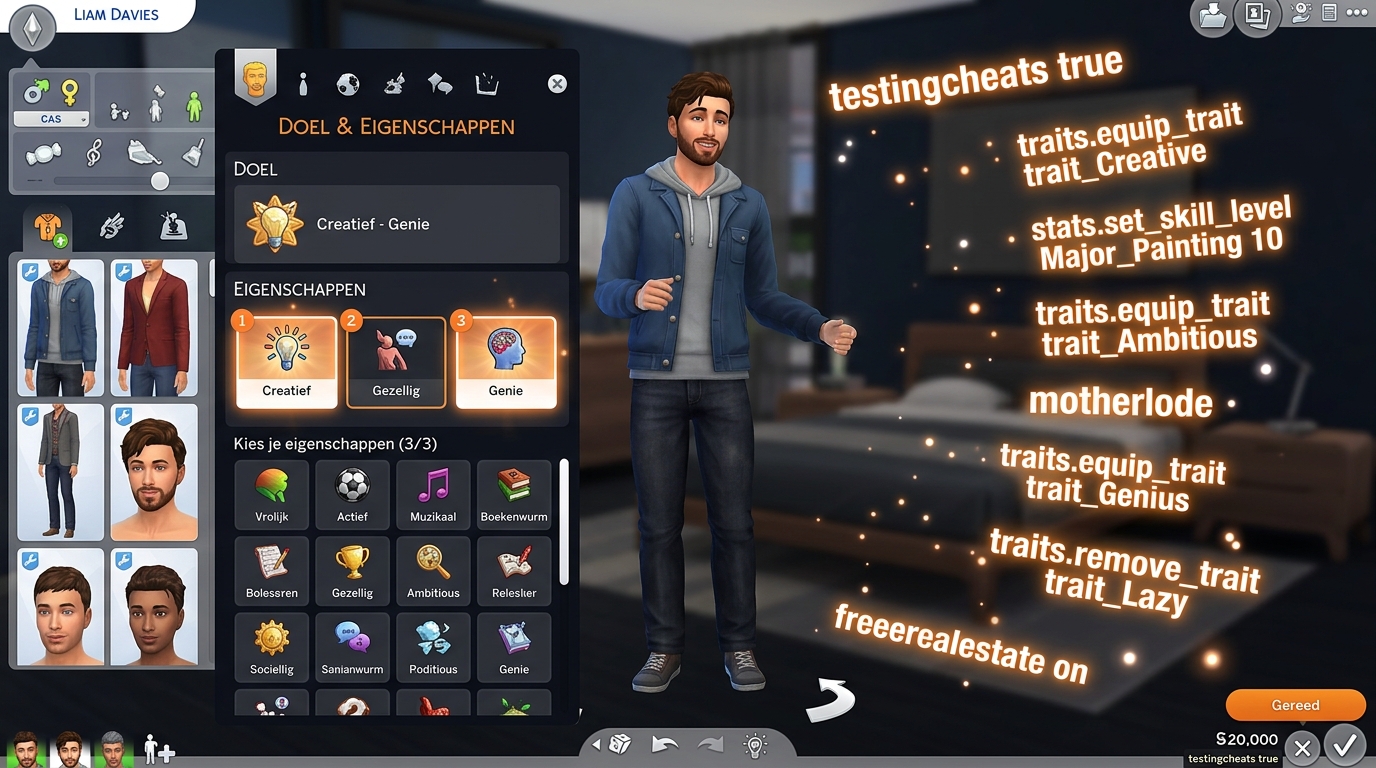 All Trait Cheats in The Sims 4