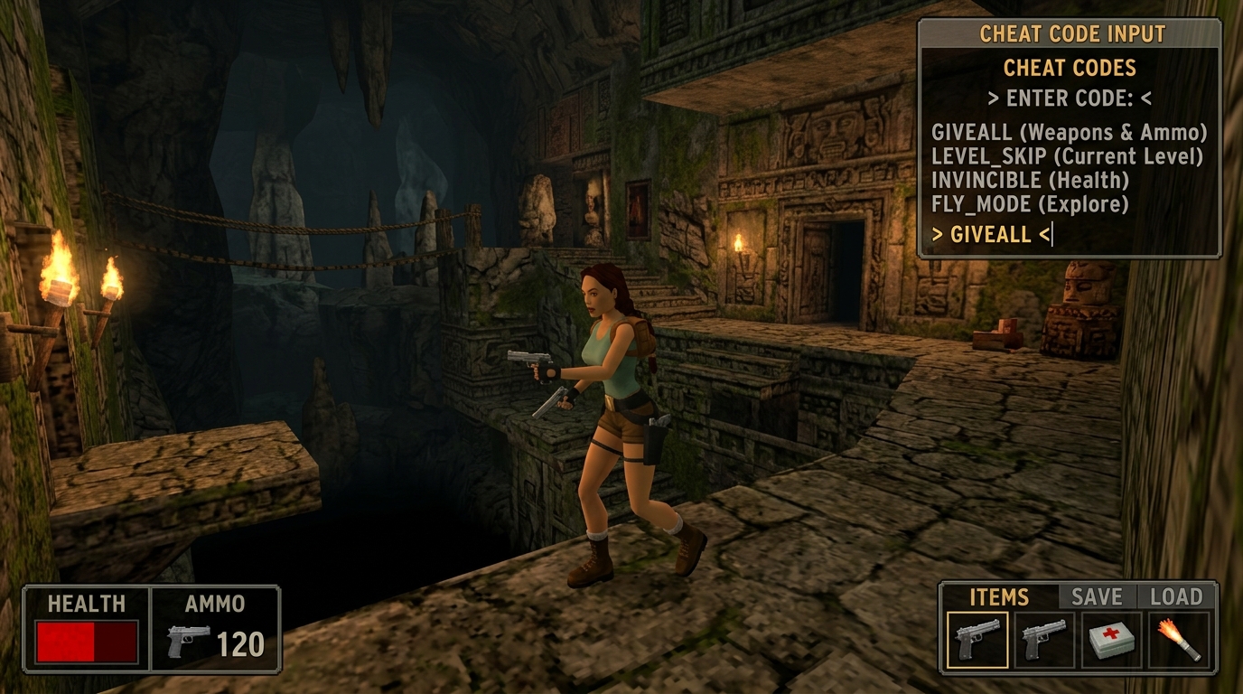 Tomb Raider 1-3 Remastered: Alle Cheat Codes (& Hoe Ze Te Gebruiken)